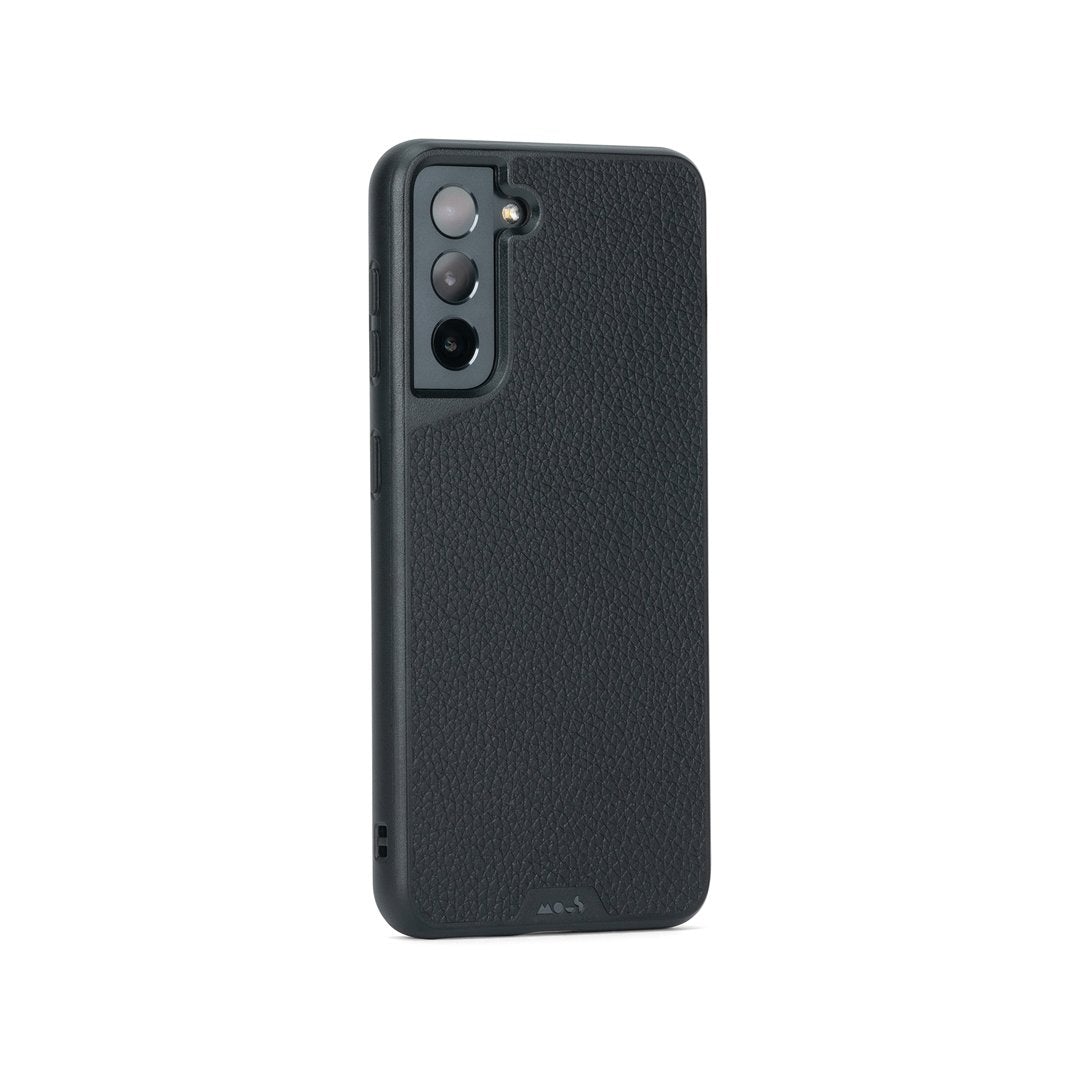 Black Leather Protective Phone Case - Limitless - US 1863