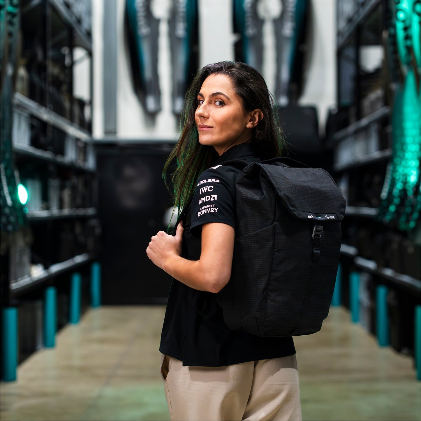 Flap Backpack with UltraTex® - Day x Mercedes-AMG F1 Team